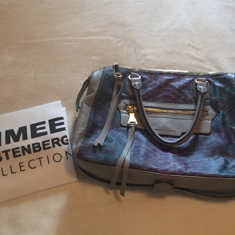 NWOT Aimee Kestenberg Leather Satchel - Picture 3 of 8